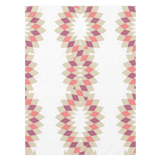 Diamond Swirl Pattern Tafelkleed (Voorkant)