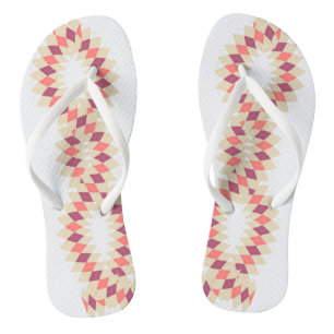 Diamond Swirl Pattern Teenslippers