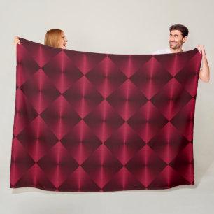 Diamond Tegel Pattern Fleece Deken