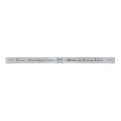 Diamond ThMED Custom Wedding Ribbon Lint (Voorkant)