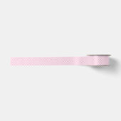 Diamond Trellis Wit - Lichtroze Lint (Voorkant)
