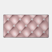 Diamond Tufted Design, Or Rose (Recto)