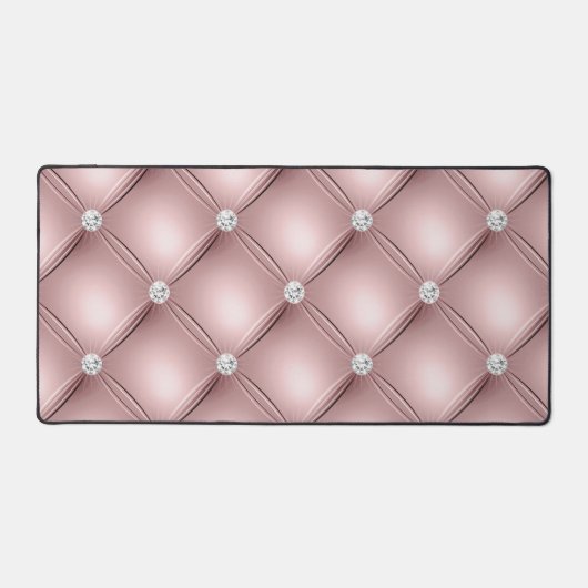 Diamond Tufted Design, Or Rose (Recto)