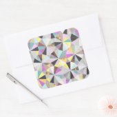 Diamond Vierkante Sticker (Envelop)
