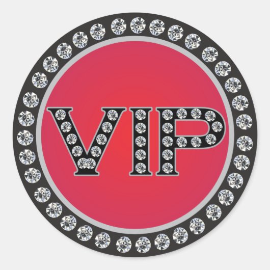 Diamond VIP Stickers (Voorkant)