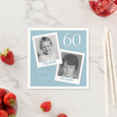 Diamond Wedding 60e Jubileum Kinder foto's Servet (Insitu)