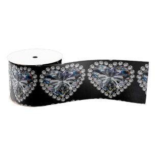 Diamond Wedding Jubileum Ribbon Grosgrain Lint