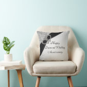 Diamond Wedding Jubileum Sierkussen (Stoel)