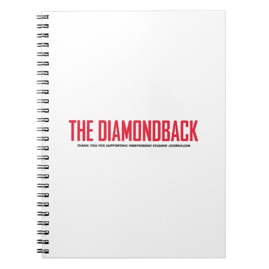 Diamondback Spiral Notebook Modern Logo Notitieboek (Voorkant)