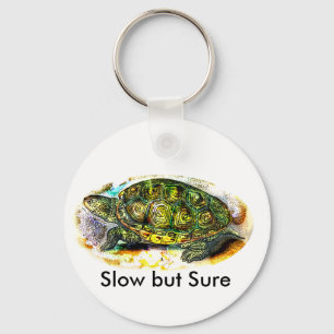 diamondback Terrapin Turtle van JungleWalk.Com Sleutelhanger