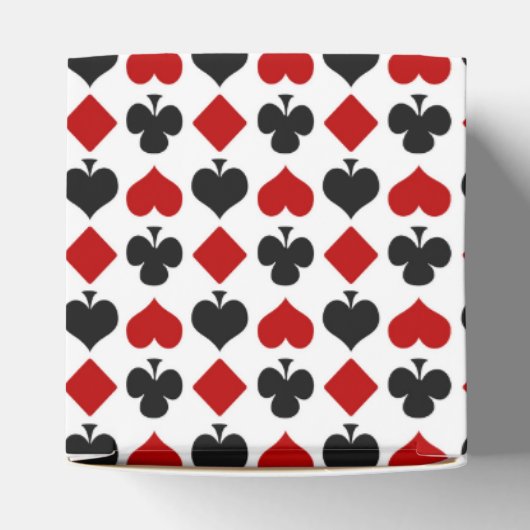 Diamonds and Hearts Photo Template Bedankdoosjes (Bovenkant)