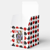 Diamonds and Hearts Queen Bedankdoosjes (Geopend)