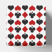 Diamonds and Hearts Vertical Photo Template Bedankdoosjes (Bovenkant)