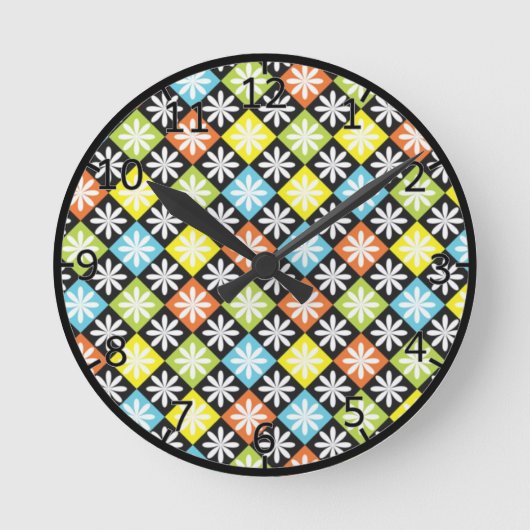 Diamonds Argyle Ronde Klok (Voorkant)
