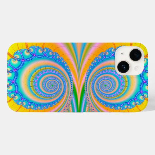 Diamonds Fractal van Shirley Taylor Case-Mate iPhone Case (Achterkant (horizontaal))