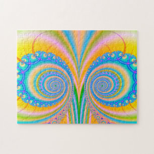 Diamonds Fractal van Shirley Taylor Legpuzzel