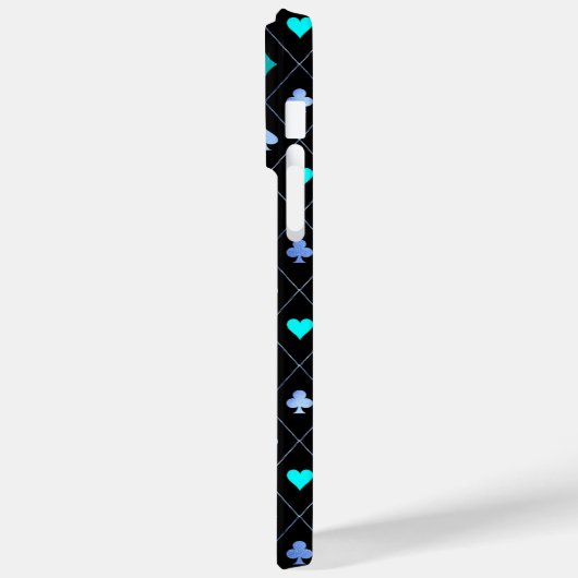 Diamonds harten schoppenbommen speelkaartenpatroon Case-Mate iPhone case (Achterkant / Links)