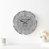 Diamonds Heart Grote Klok (Huis)