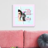 Diamonds & Martinis Gallery Wrap Canvas Afdruk (Insitu (Woonkamer))