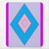 Diamonds Mousepad Muismat (Voorkant)