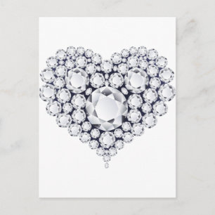Diamonds Pareltjes Briefkaart