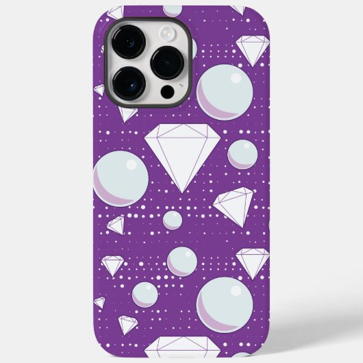 Diamonds & Pearls iPhone Case (Achterkant)