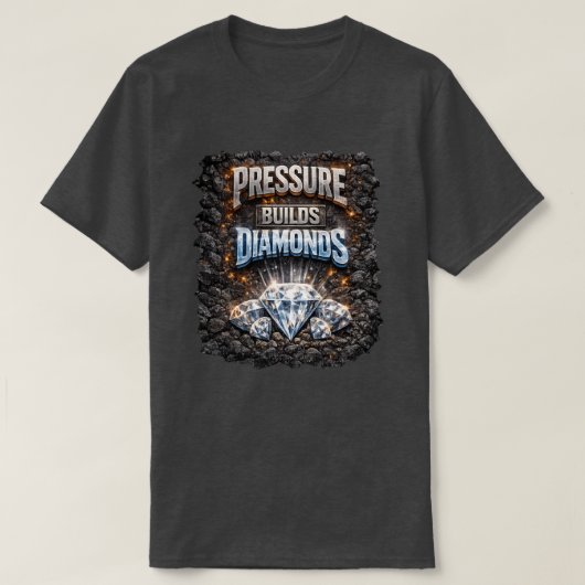 Diamonds v Pressure 1a T-Shirt (Design devant)