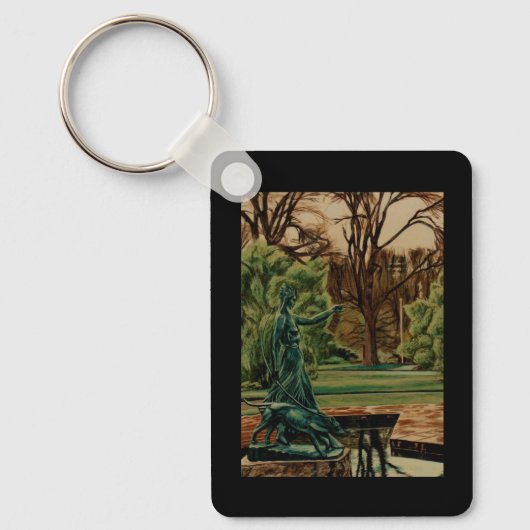 Diana Artemis Beeldentuin Sleutelhanger (Voorkant)