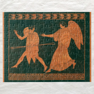 Diana en een engel,  Romeinse mythologie Legpuzzel