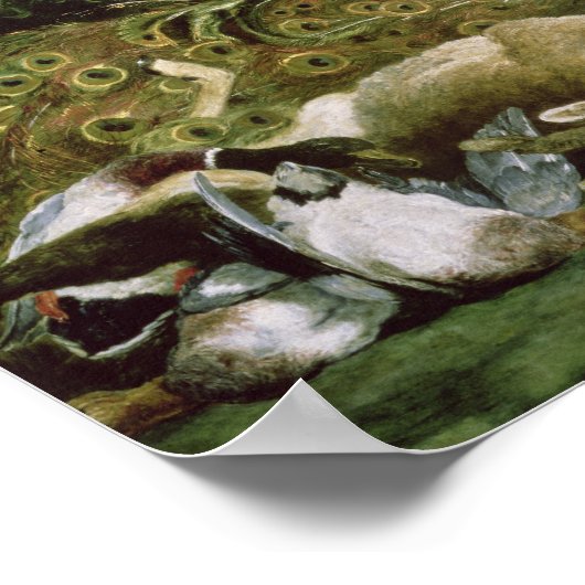 Diana en haar handmaidens na de jacht poster (Hoek)