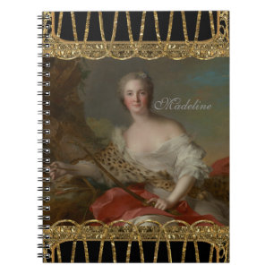Diana Fine Art Girly Monogram Notitieboek