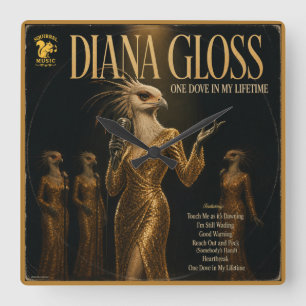 Diana Gloss Album: een Parodie Vierkante Klok