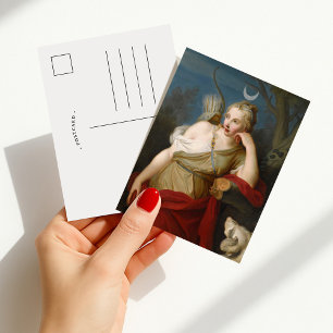 Diana, godin van de jacht   Pietro Rotari Briefkaart