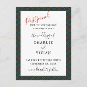 Diana Hunting Mode Princess Tartan Pset Briefkaart