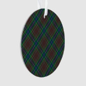 Diana Hunting Mode Princess Tartan Pset Ornament (voorkant)