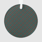 Diana Hunting Mode Princess Tartan Pset Ornament (achterkant)