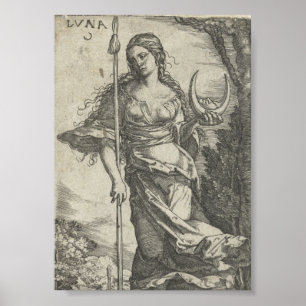 Diana Luna  Illustratie Poster