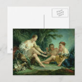Diana na de Jacht, 1745 Briefkaart (Voorkant / Achterkant)