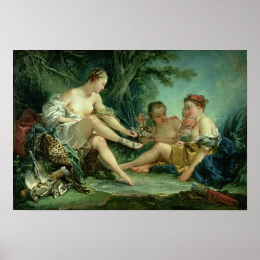 Diana na de Jacht, 1745 Poster (Voorkant)