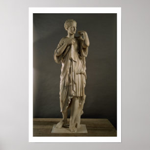 Diana of Gabii, Roman (marmer) (zie ook 15790 Poster