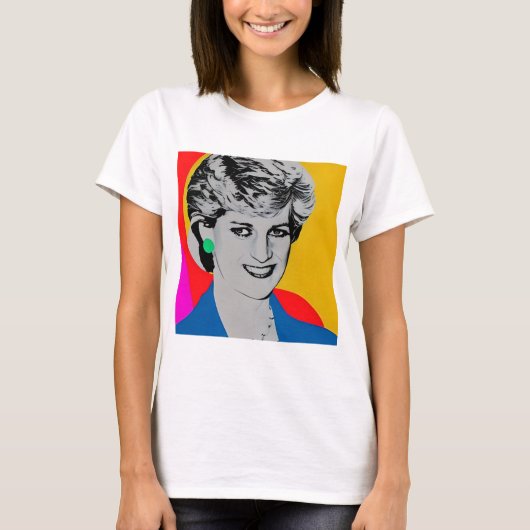 Diana Queen of Hearts T-Shirt (Voorkant)