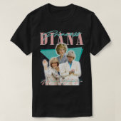 Diana Retro 80s Fan Artwork T-shirt (Design voorkant)