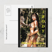 Diana Tyuleneva - Pantera, iBODY Briefkaart (Voorkant / Achterkant)