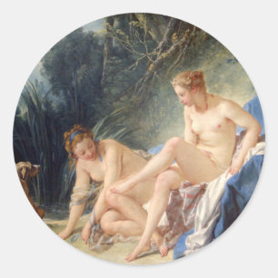 Diana verlaat haar Bath Ronde Sticker