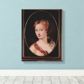 Diane de Poitiers Canvas Afdruk (Insitu (Houten vloer))