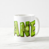 Diane Name Kiwi Style Tasse Teetasse Café (Devant droit)
