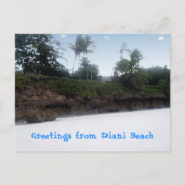 Diani Beach Kenya Briefkaart
