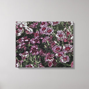 DIANTHUS CANVAS AFDRUK