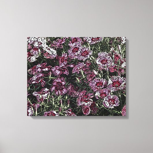 DIANTHUS CANVAS AFDRUK (Voorkant)