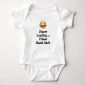 Diaper Loading… Please Stand Back Romper (Voorkant)